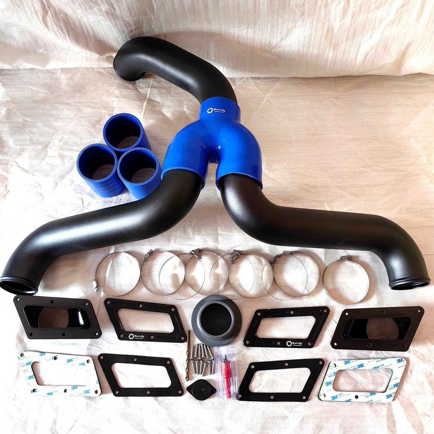 Seadoo 2018+ GTX170& 230&300 /RXT 230&300 / Wake 170&230 Dual Rear Exhaust Kit-Free shipping worldwide