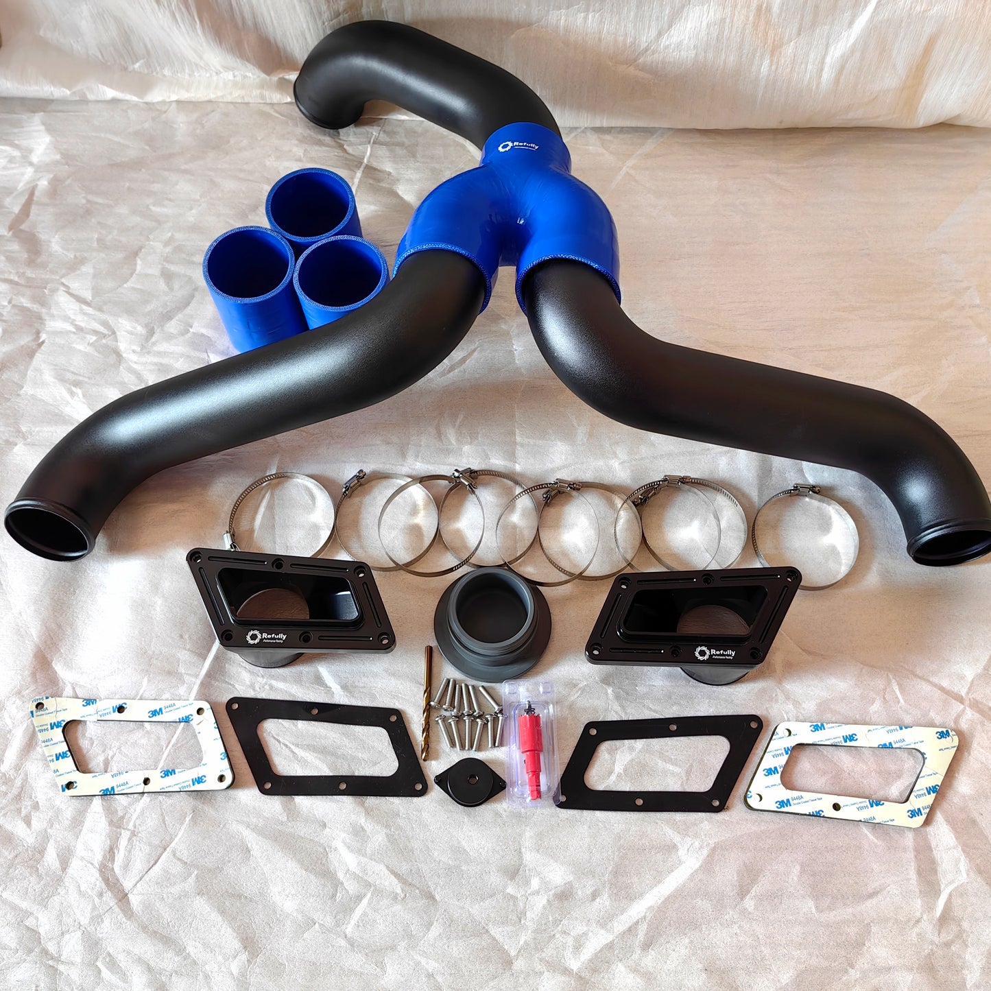 Seadoo 2018+ GTX170& 230&300 /RXT 230&300 / Wake 170&230 Dual Rear Exhaust Kit-Free shipping worldwide