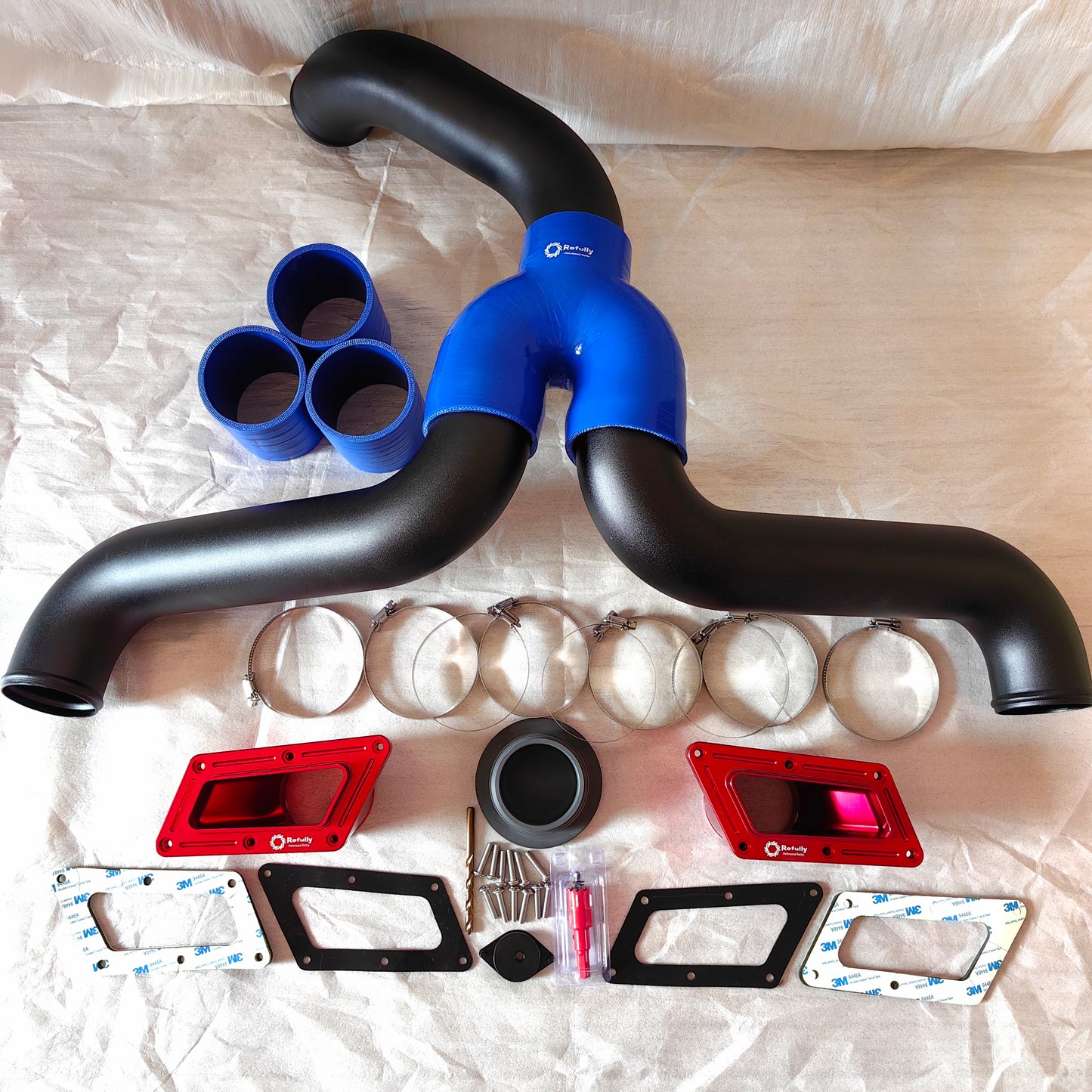 Seadoo 2018+ GTX170& 230&300 /RXT 230&300 / Wake 170&230 Dual Rear Exhaust Kit-Free shipping worldwide