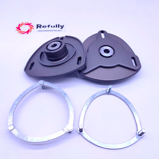 Quick Change Front Camber Plates Kit For Porsche 996/997/986/987 Boxster&Cayman -Free Shipping Worldwide