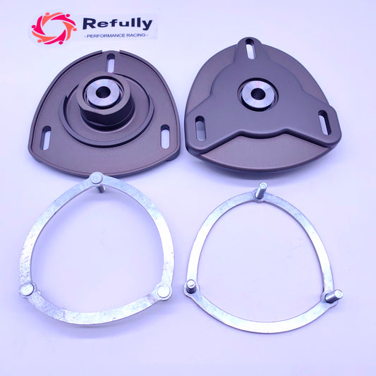 Quick Change Camber Plates Kit For Porsche 996/997 C2 -Free Shipping Worldwide