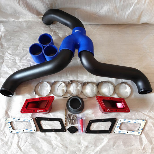 Seadoo 2018+ GTX170& 230&300 /RXT 230&300 / Wake 170&230 Dual Rear Exhaust Kit-Free shipping worldwide