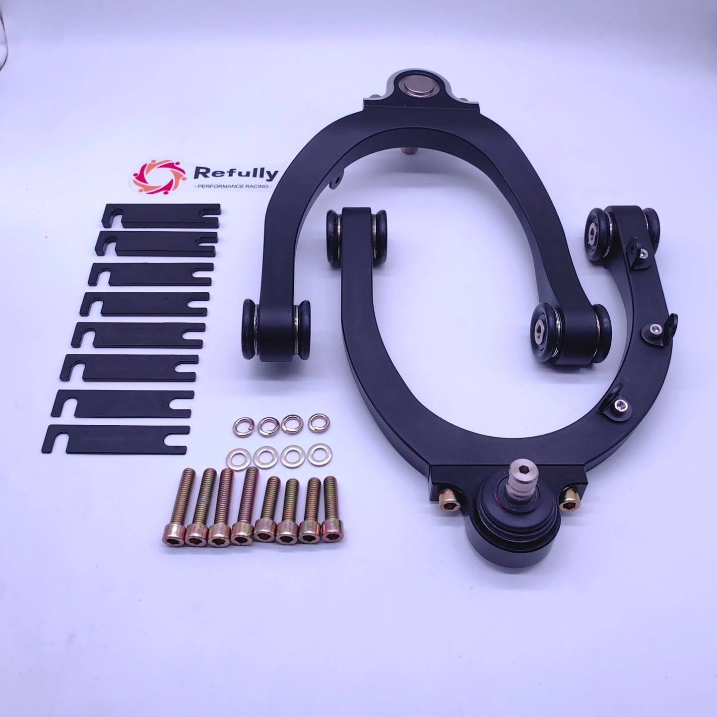 Camber Adjustable Front Upper Control Arms Kit For Tesla Model 3 & Y