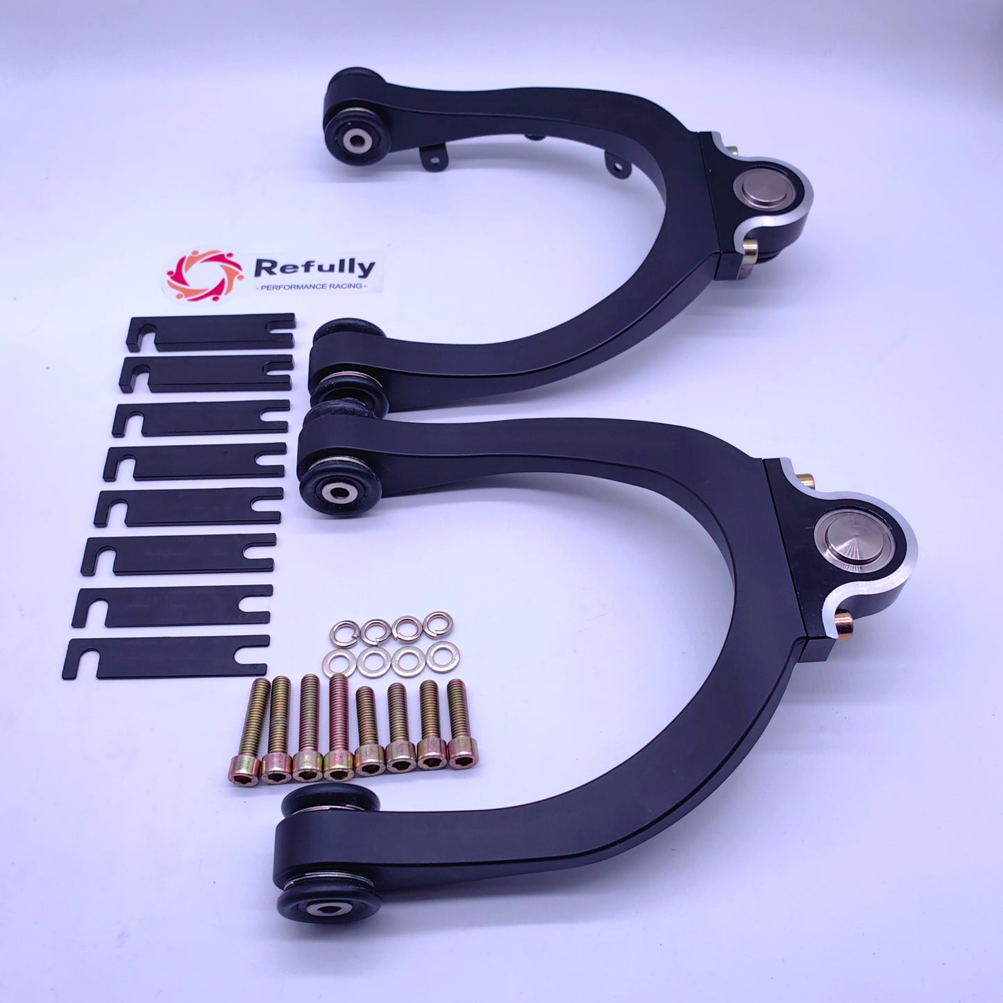Camber Adjustable Front Upper Control Arms Kit For Tesla Model 3 & Y
