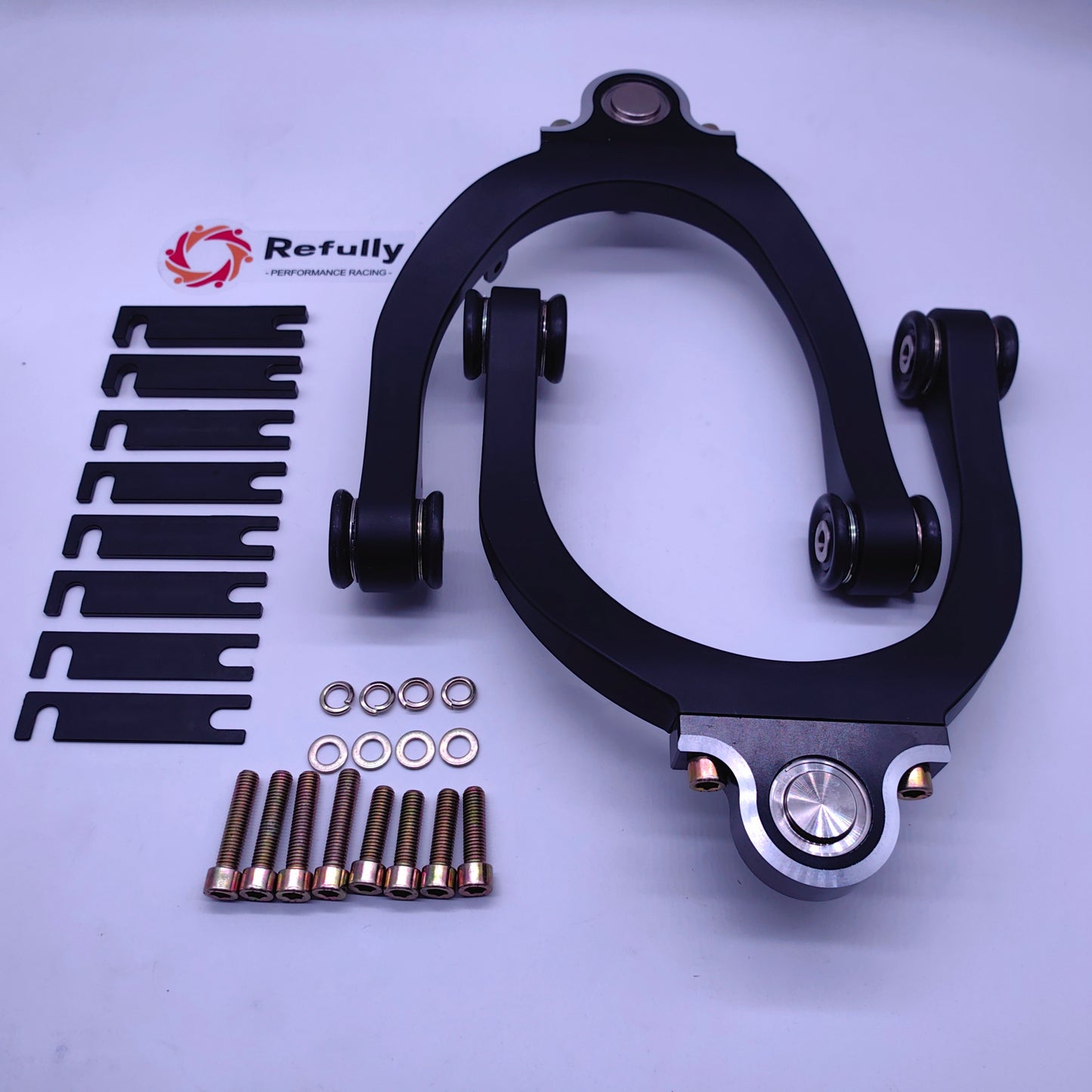 Camber Adjustable Front Upper Control Arms Kit For Tesla Model 3 & Y