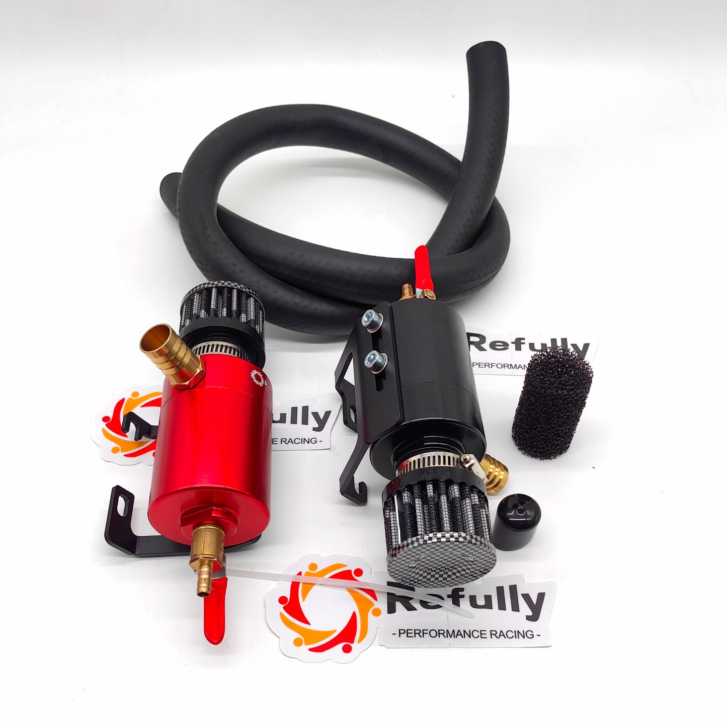 Yamaha Watercraft 2012+ All 1.8L HO SHO SVHO GP1800 FZR VXR Oil Catch Can / Engine Breather Kit