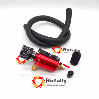 Yamaha Watercraft 2012+ All 1.8L HO SHO SVHO GP1800 FZR VXR Oil Catch Can / Engine Breather Kit